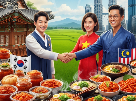 농식품부, 베트남·말레이시아와 <b>K푸드 수출 확대</b> 논의