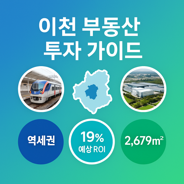   이천시 부동산 투자 완전가이드 2025년 최신판[이천부동산]