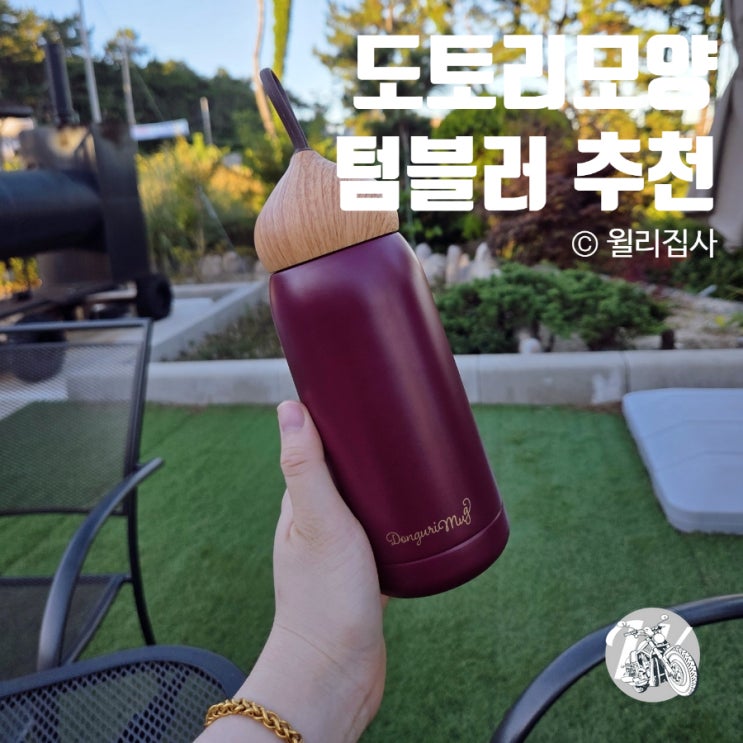  올고 도토리텀블러 귀여운 휴대용 텀블러 추천