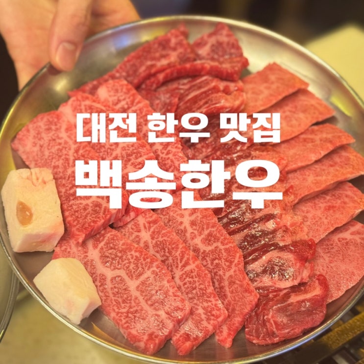  대전맛집 백송한우 한우 러버들에게 추천
