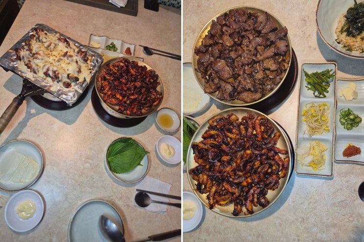  일화정연탄쭈꾸미 서면, 다양하고 맛있는 쭈꾸미 요리로 인기인 서면한식맛집