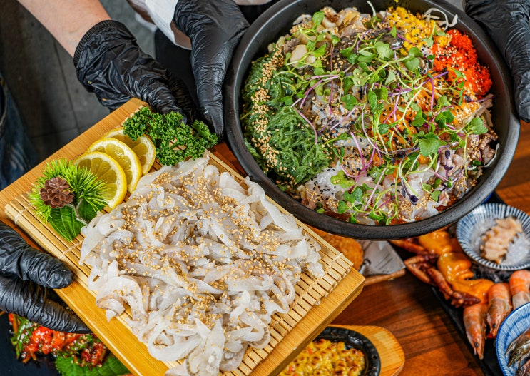  인천 석남역 맛집 우리동네 연안부두 가성비 좋은 도다리 횟집