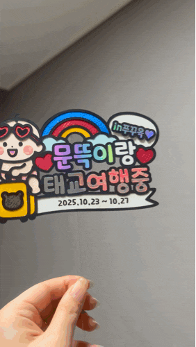 [태교여행토퍼 후기] 여행을 특별하게 ! 감성 소품