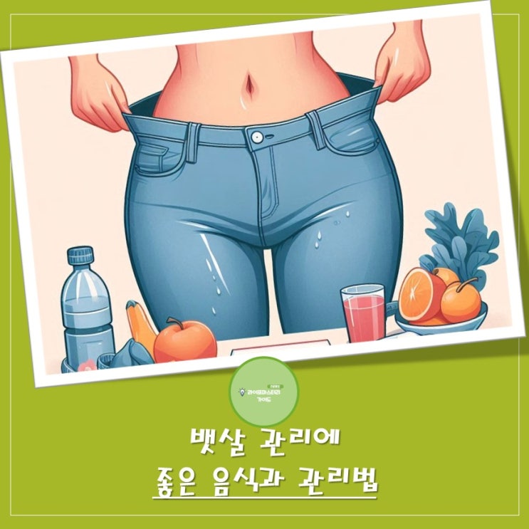  뱃살과의 완벽한 이별: 식단 관리만으로 몸이 가벼워지는 방법