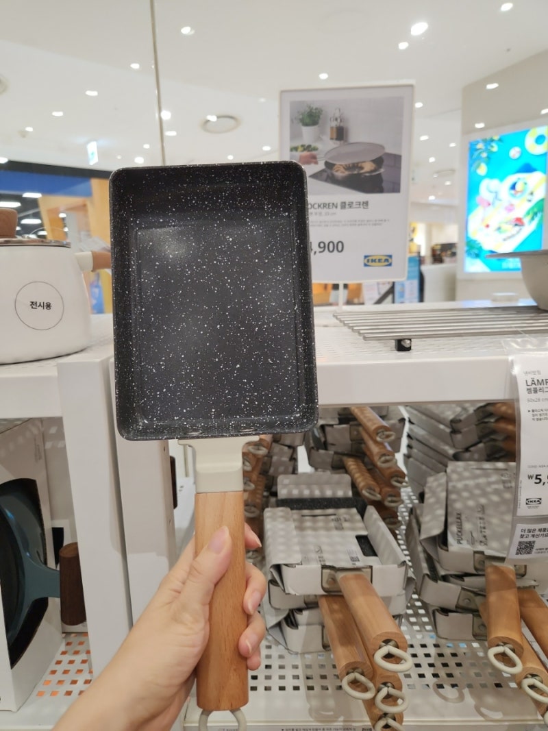 영등포 타임스퀘어 이케아 팝업스토어 클로크렌(후라이팬뚜껑), 푸켈락스 구매후기
