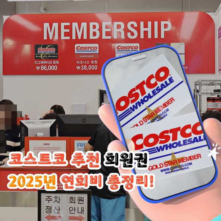 일산 코스트코 추천 회원권 2025년 연회비 총정리