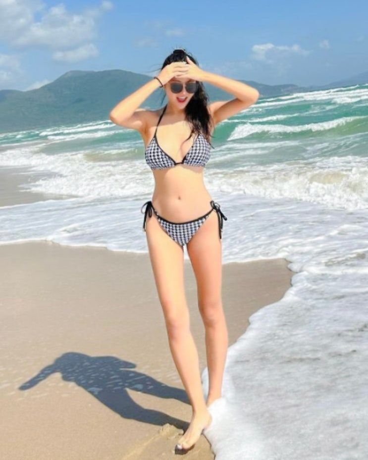  레전드 몸매 치어리더 김이서! 인스타 여자 여름 비키니 코디