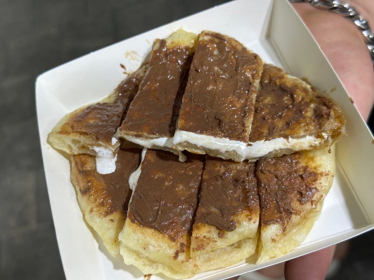  강릉 중앙시장 초코파이 호떡맛집 웅'S 웅스호떡