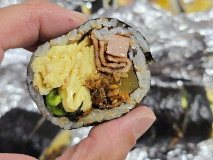  제주 공항근처 김밥집 다정이네김밥 제주공항점 내돈내산