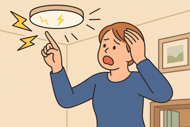  풍무동 LED전등교체, 전등 깜빡임이 있다면 교체 타이밍일 수 있어요! <24시간 출장전기수리>