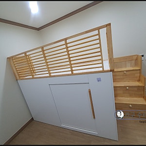 갑부가구 벙커 침대 서초동에서 과천으로 깔끔하게 이전 설치한 작업