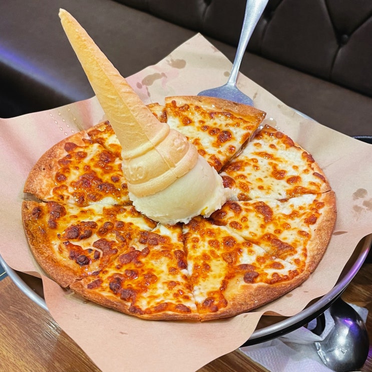  가천대 맛집 화리화리 피자와 의외로 잘 어울리는 쭈꾸미 조합 발견