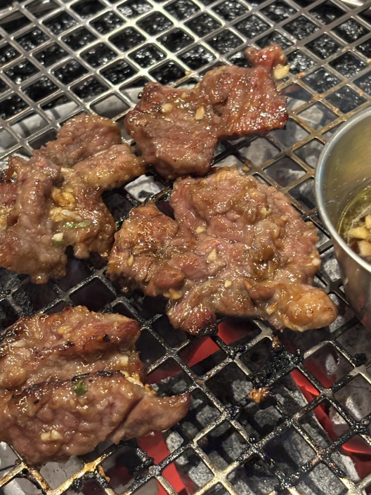  35년 전통 마늘갈비 천호 고기 맛집 경송 청첩장 회식 단체모임 추천