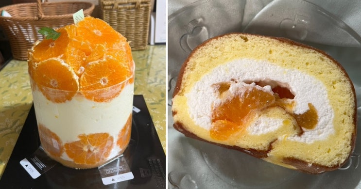  대전 성심당 생귤시루 1호&생귤롤 맛후기