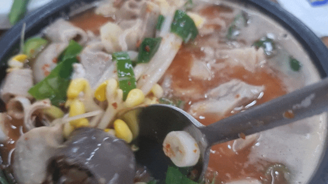  광주여대 인근 주차편한 산정동 맛집, 어등산청진동해장국에서 가성비국밥 즐기기!