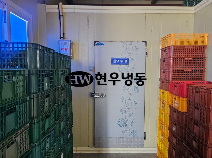  울산저온창고수리냉동창고 콘트롤판넬에서 소음으로 전자접촉기 마그네트SW 교체수리