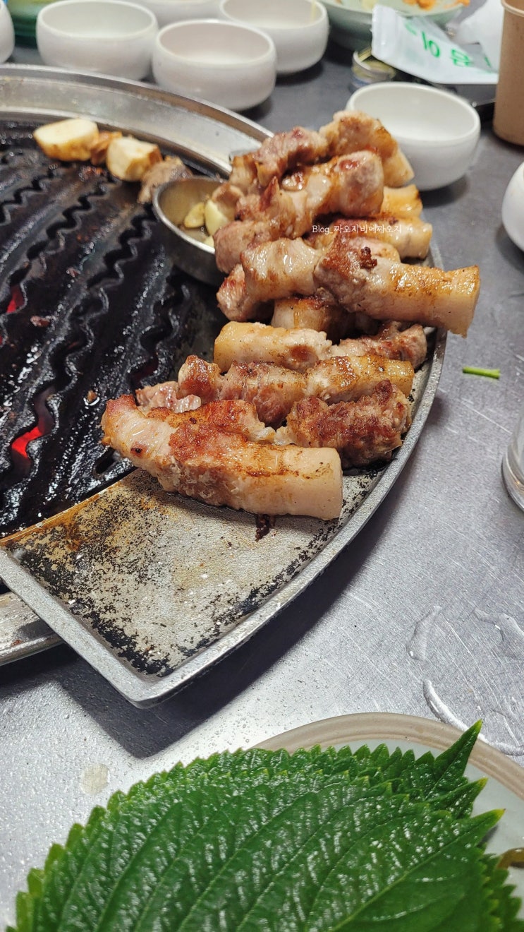  강남역 목살 삼겹살 맛집 땅코참숯구이 강남역직영점