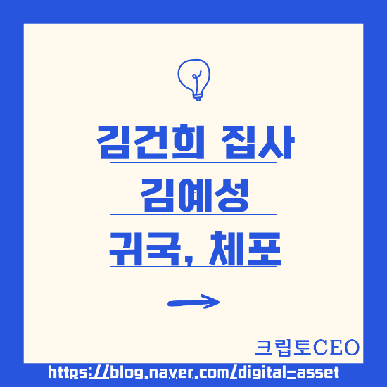 김건희 집사 <b>김예성</b> 귀국, 체포