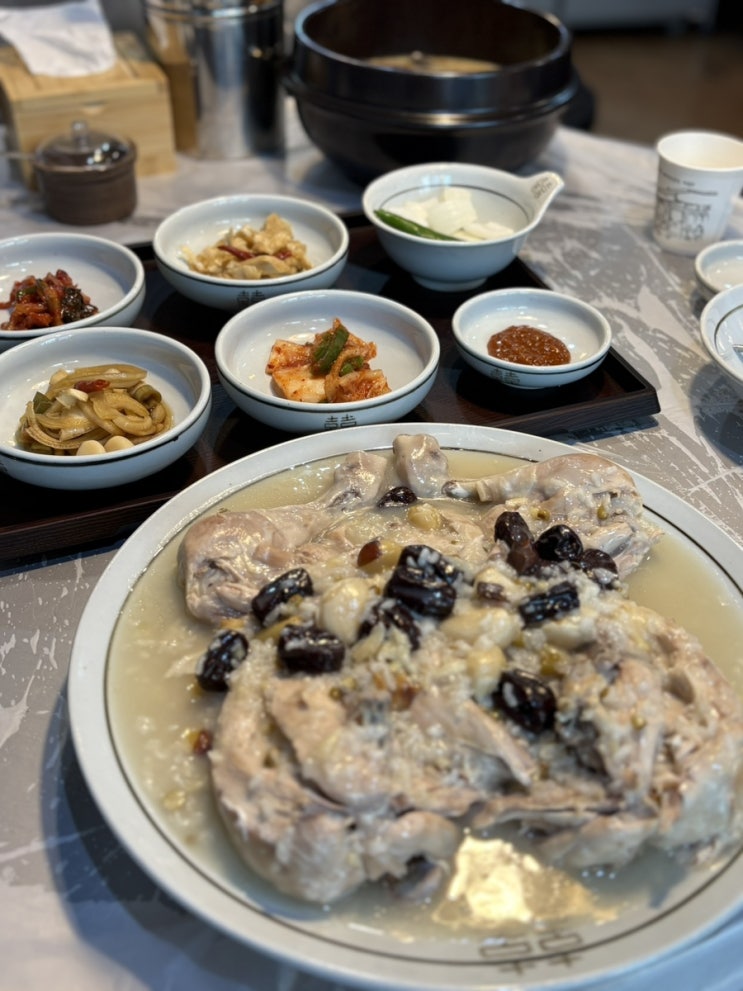  포항 백숙 맛집 KTX역 근처 청정누룽지백숙 초곡점