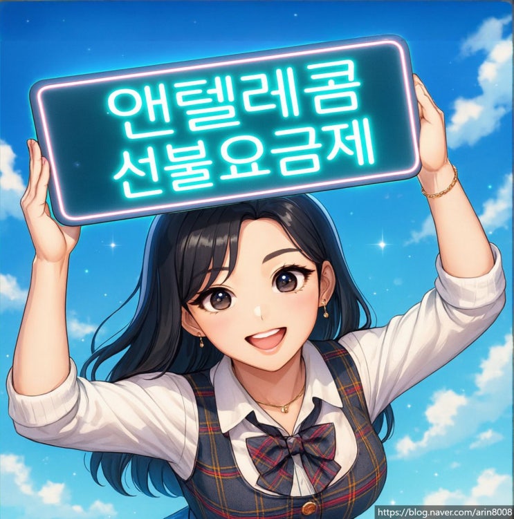  앤텔레콤 선불요금제 개통 셀프 접수 방법