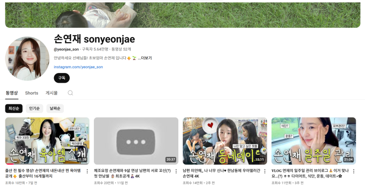 [<b>손연재 유튜브</b> 채널 <b>복구</b>], 하루 만에 삭제→<b>복구</b>... “커뮤니티... 