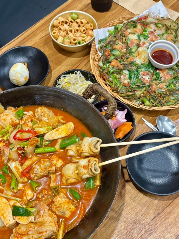  춘천 강원대 맛집, 닭볶음탕과 닭파전이 맛있는 계미 춘천점