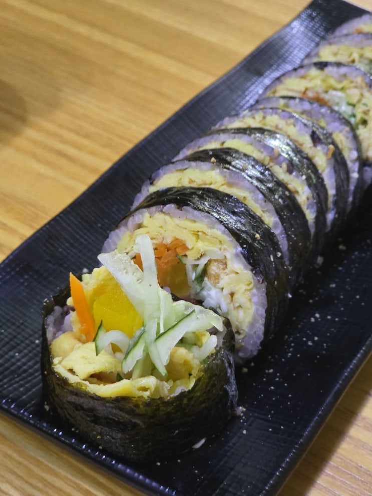  수원 김밥바라기 천천점 : 건강하고 부드러운 김밥 한 줄 내돈내산 후기