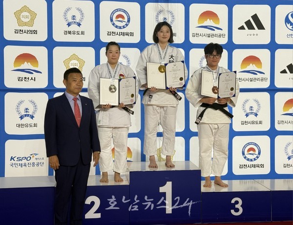  순천시청 유도팀, 2025 김천컵 전국유도대회 금·동메달 획득!