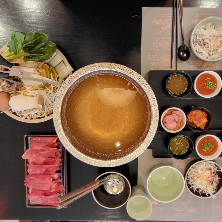 상암동 샤브샤브 식당 옥소반  디엠씨맛집 추천 야채무한리필 디너가격 솔직후기