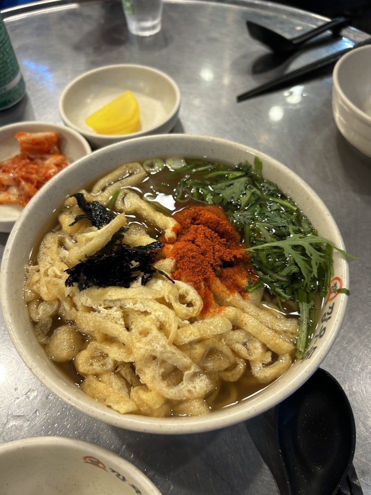  호매실 2차로 가기 좋은 우동집 '깡우동'