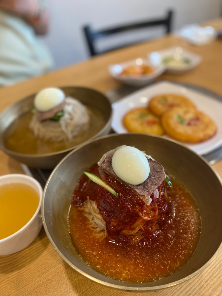  청계산맛집 평양식객: 북한 전통요리 전문점에서 아내의 평양냉면 입문!