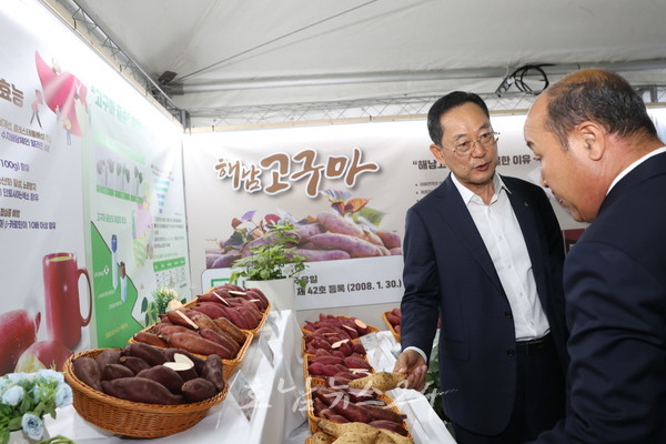  “고구마에 진심인 해남군” 삼산면 평활리에 고구마연구센터도 조성
