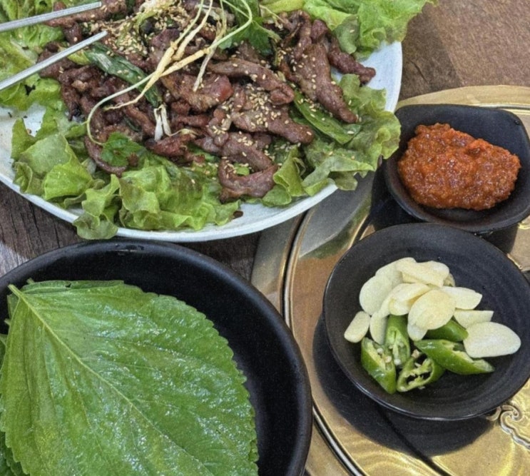  파주흑염소 보양 한상 부모님 식사로 딱 좋은 파주 능이 흑염소