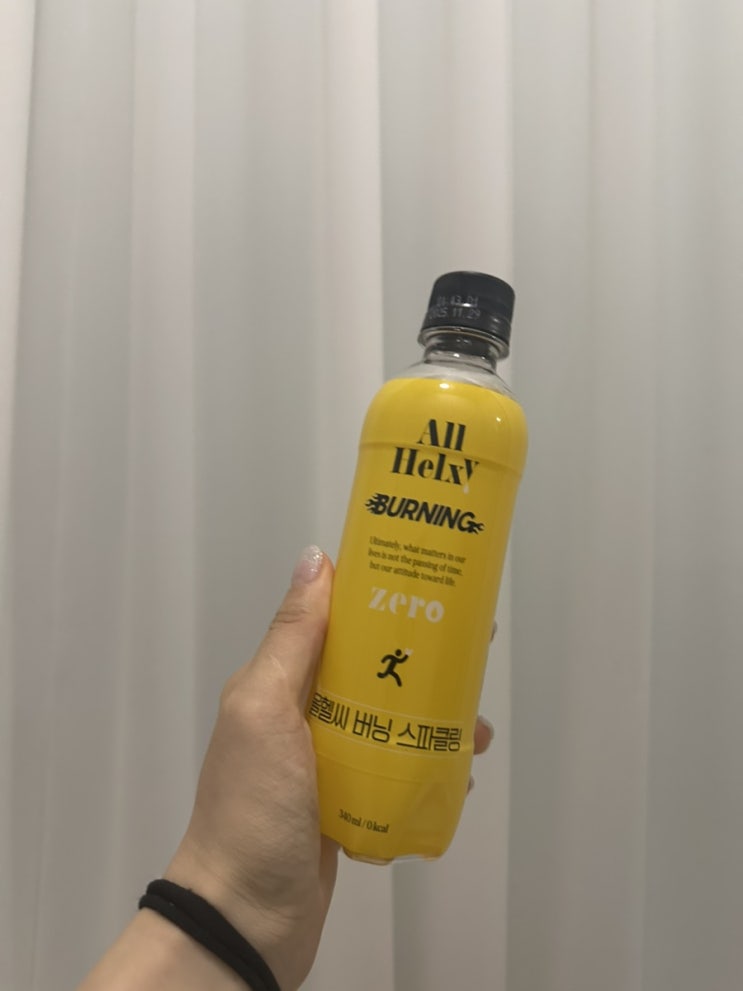  버닝스파클링, 제로탄산으로 즐기는 식단필수템
