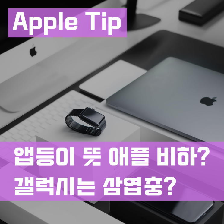  앱등이 뜻 애플 비하? 갤럭시는 삼엽충?