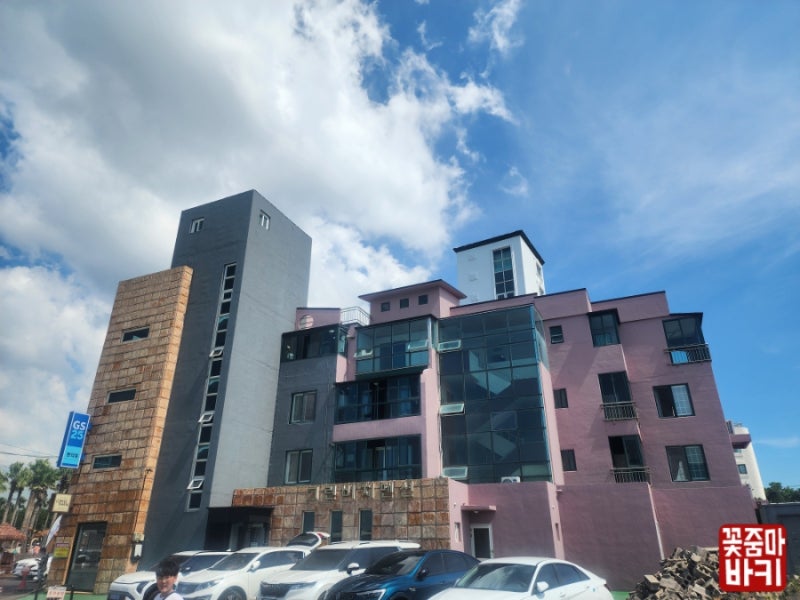 제주 금능해수욕장 바로 앞 펜션:: 그린비치펜션 일반실18평 랜덤배정 후기