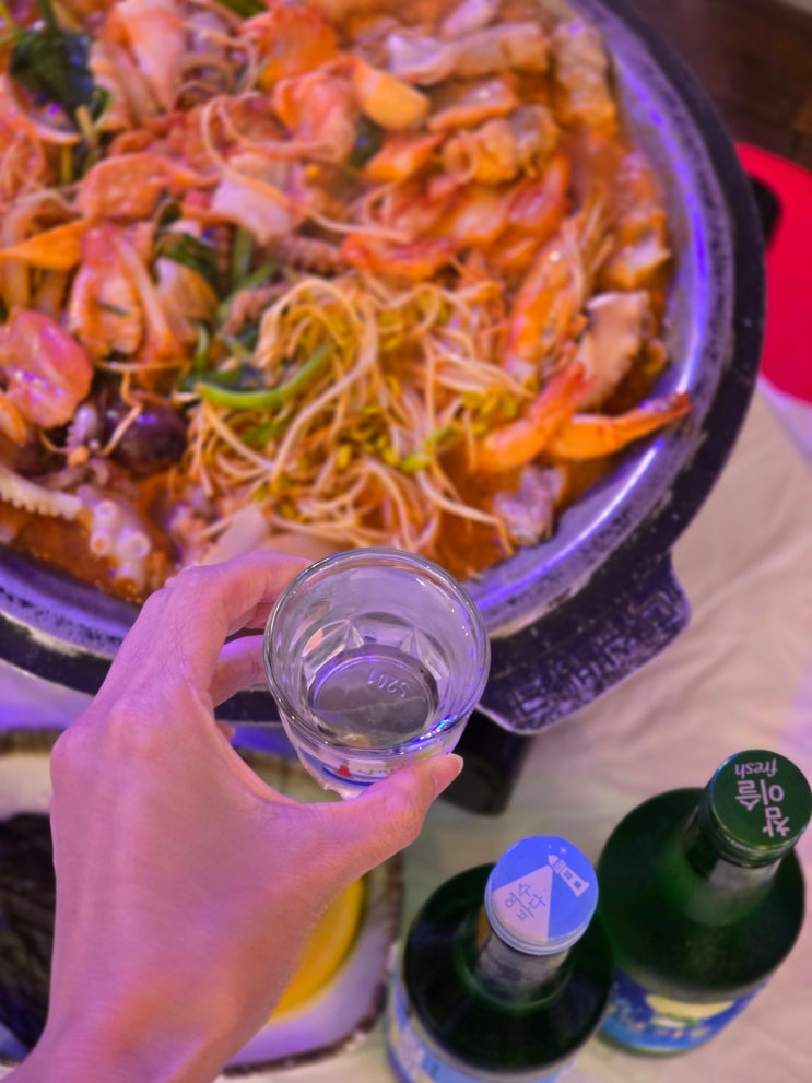  여수 낭만포차 거리 맛집 추천 바가지 없는 낭만포차 100도