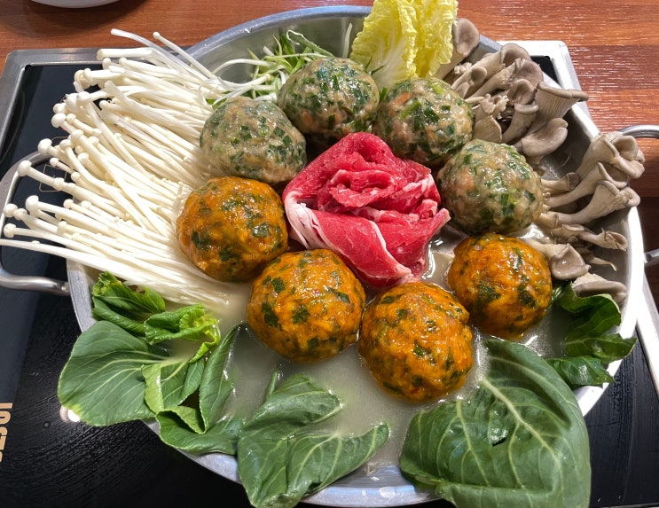  부평역 맛집 만두전골 굴리미 부평본점