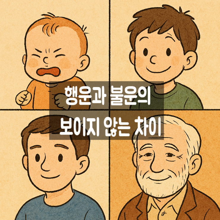  행운과 불운의 보이지 않는 차이