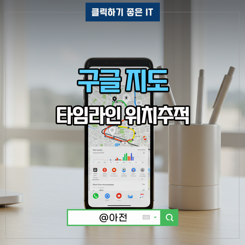 구글 지도 타임라인 위치추적 어플 사용법은?