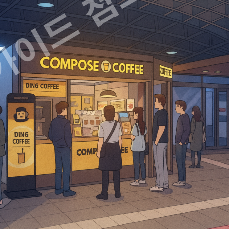  컴포즈커피 창업비용, 특수상권 창업자가 말하는 현실 견적