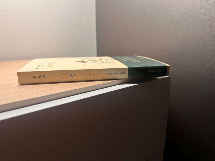  왕미양 변호사 에세이 두 번째 기회를 위한 변론 서평