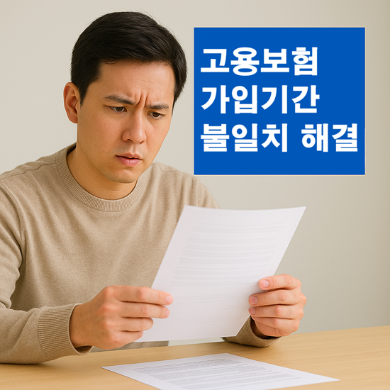 고용보험 가입이력 불일치, 피보험자격 확인청구로 해결하는 방법