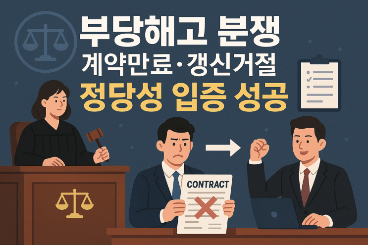  (노동위원회) 부당해고 분쟁, 계약만료·갱신거절 정당성 입증 성공