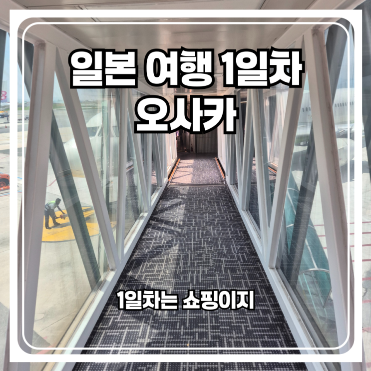  일본 여행 1일차 - 여행의 시작은 쇼핑이지!