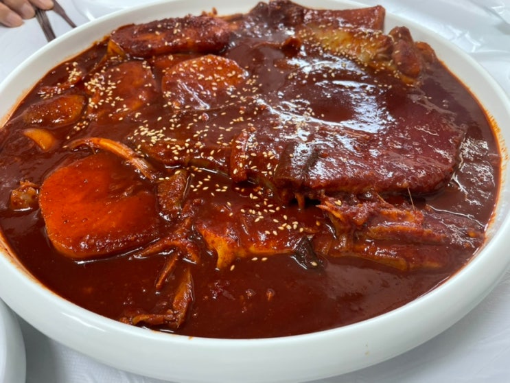  [고성 맛집] 녹원생선찜 가오리찜 후기 + 나폴리커피하우스 카페 (+위치, 웨이팅, 주차정보)