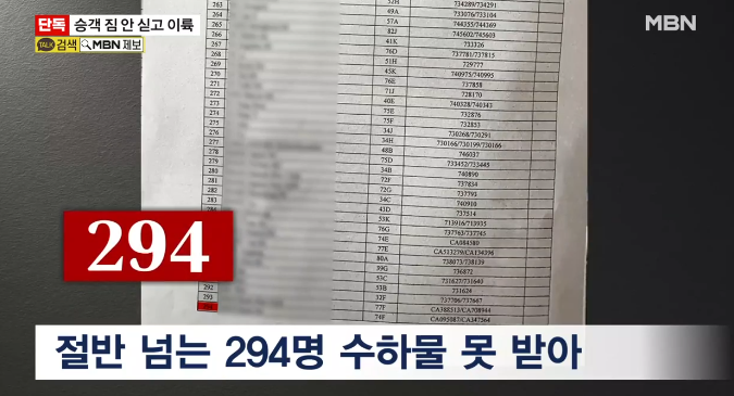  뉴욕행 아시아나항공, 화산 폭발 여파로 승객 짐 294개 두고 출발