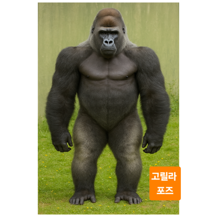  고릴라 포즈