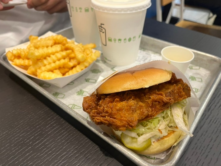 쉐이크쉑 분당 서현역 쉑쉑 버거 맛집 내돈내산 할인정보