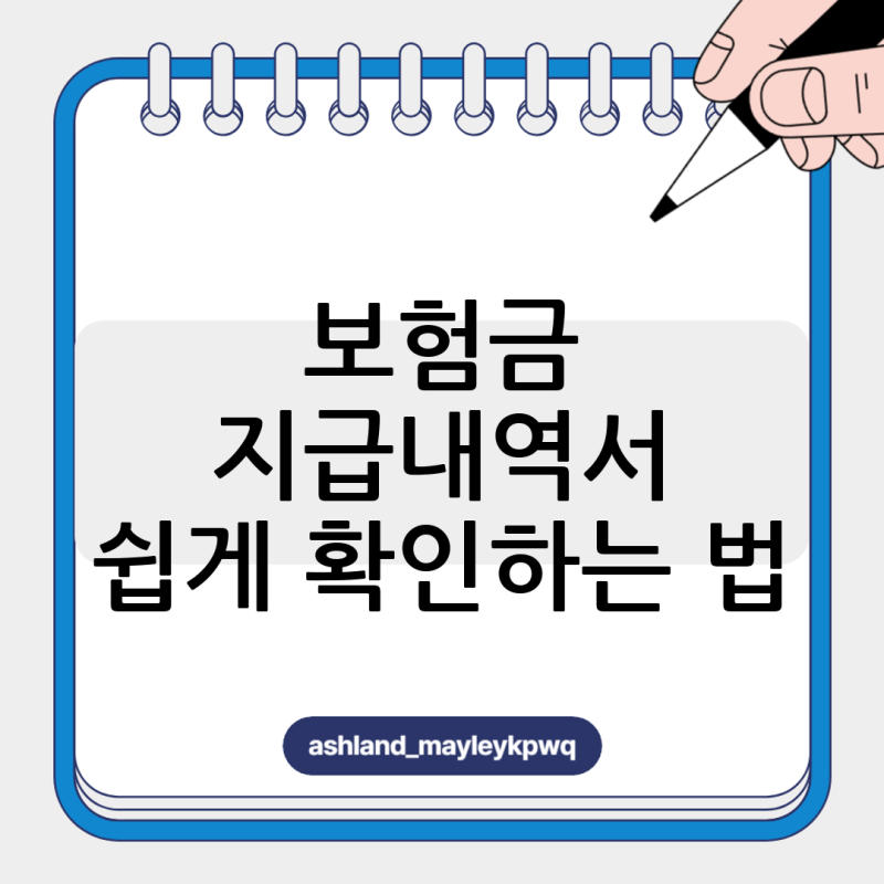 지급결의서 발급방법 교통사고 지급결의서 자동차보험 확인하기 (뜻)